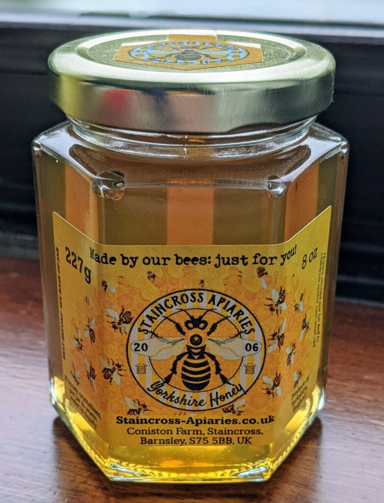 8oz Runny Honey Staincross Apiaries