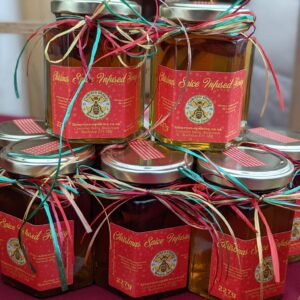 Christmas Spice Infused Honey